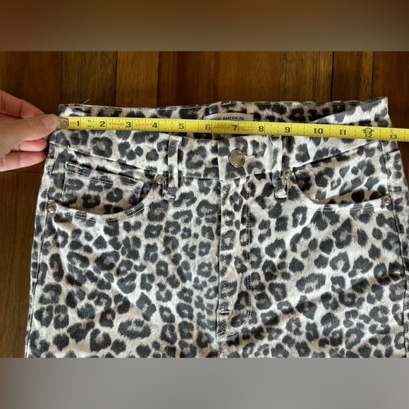 Good American animal print jeans - Picture 3 of 9